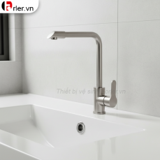 Vòi Chén Nóng Lạnh Đầu Vòi Vát Chéo, Tay Gạt Nhỏ (VRC15) Forler