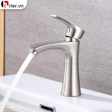 Vòi Lavabo Lạnh Thiết Kế Cong Forler 