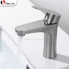 Vòi Lavabo Lạnh Inox Mờ Forler