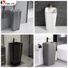 Lavabo Trụ Đứng Liền Khối FORLER