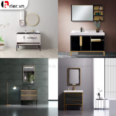 Tủ Lavabo Nhựa PVC Cao Cấp - Thiết Kế Theo Yêu Cầu FORLER