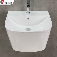 Chậu Lavabo Treo Tường Liền Khối FL-LVB33 Forler