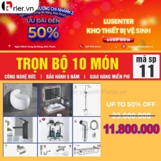 Combo trọn bộ 1 món thiết bị vệ sinh CB-FLVS01