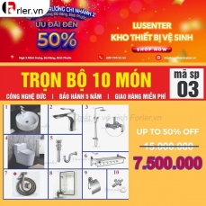 Combo trọn bộ 1 món thiết bị vệ sinh CB-LSVS05