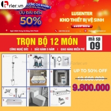 Combo trọn bộ 1 món thiết bị vệ sinh CB-LSVS08