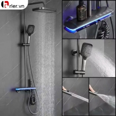 Sen Tắm Nóng Lạnh Thanh Bầu 4 phím có nhiệt độ FORLER