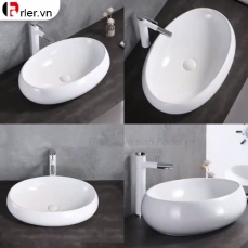 Lavabo Ovan Trơn Và Nghệ Thuật FORLER