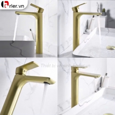 Vòi Lavabo Tròn Tay Vuông FORLER