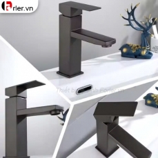 Vòi Lavabo Vuông 20cm 30cm Nóng - Lạnh FORLER