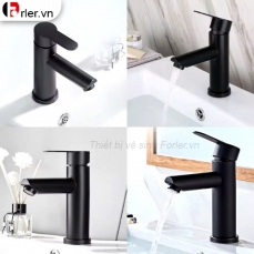 Vòi Lavabo Điếu Tròn Nóng Lạnh 20cm & 30cm Cao Cấp FORLER