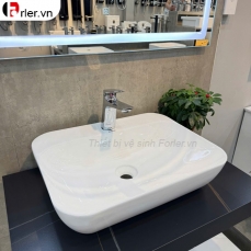 Chậu Lavabo Đặt Bàn ( Đặt Bàn - Treo Tường ) KT 550x420x140mm FL-LVB53 Forler