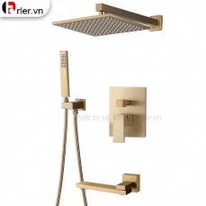 Sen Tắm Âm Tường Đồng Thau Mạ Vàng STAT06