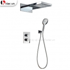 Sen Tắm Âm Tường Đồng Thau Mạ Crome STAT07