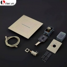 Sen Tắm Âm Trần Đồng Thau Mạ Vàng STAT08