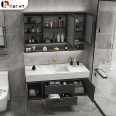 Tủ Nhựa PVC Cao Cấp Gương Led Hiển Nhiệt 