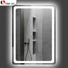 GƯƠNG CHỮ NHẬT VIỀN LED CẢM ỨNG HIỆN ĐẠI FORLER