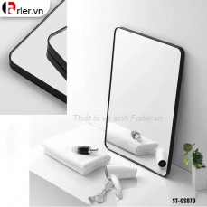 GƯƠNG CHỮ NHẬT VIỀN ĐEN FORLER