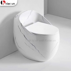 Bồn Cầu Trứng Vân Đá Forler