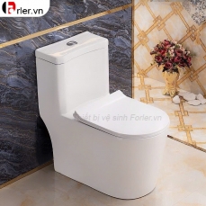 Bồn Cầu 1 Khối Chất Liệu Ceramic Cao Cấp FL-BCMK57 Forler