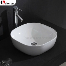 Chậu Lavabo Đặt Bàn KT 420x420x140mm Forler