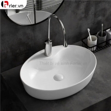 Chậu Lavabo Đặt Bàn KT 545x395x150mm Forler