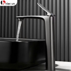 Vòi Lavabo Nóng Lạnh Đồng Sơn Tĩnh Điện Xám (FL-VLVB41) Forler