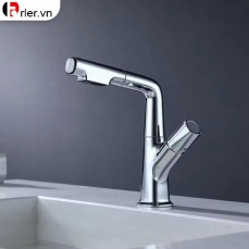 Vòi Lavabo Nóng Lạnh Mạ Crome Bóng (FL-VLVB45) Forler