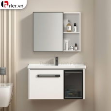 Bộ Tủ Nhôm Hợp Kim Chậu Lavabo Và Tủ Gương (TLVB34) Forler