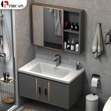 Bộ Tủ Lavabo Nhôm Hợp Kim Và  Tủ Gương Thường Forler
