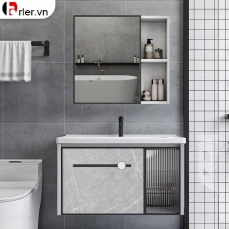Bộ Tủ Nhôm Hợp Kim Aluminium Chậu Lavabo Và Tủ Gương Forler