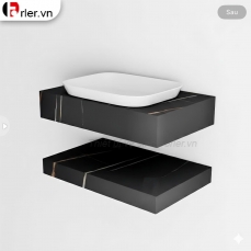 Bàn Đá 2 Tầng Lavabo Dương Vành Forler