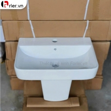Chậu Lavabo Treo Tường KT 540x400x450mm FL-LVB56 Forler