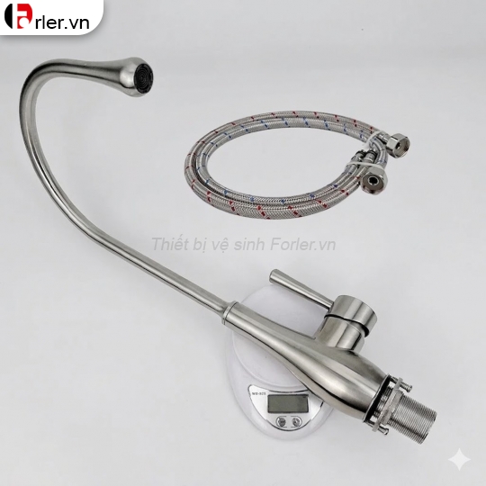 Vòi Rửa Chén Nóng Lạnh Inox SUS 304 (VRC44) Forler