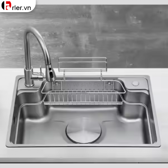 Chậu Rửa Chén 1 Hộc Inox 304 CRC09 FORLER