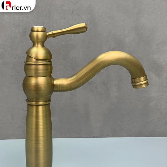 Vòi Lavabo Nóng Lạnh Vàng Đồng Dương Bàn (FL-VLVB55) Forler