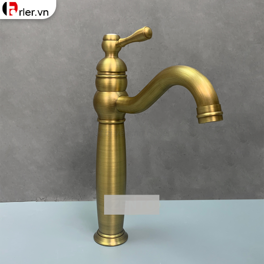 Vòi Lavabo Nóng Lạnh Vàng Đồng Dương Bàn (FL-VLVB55) Forler