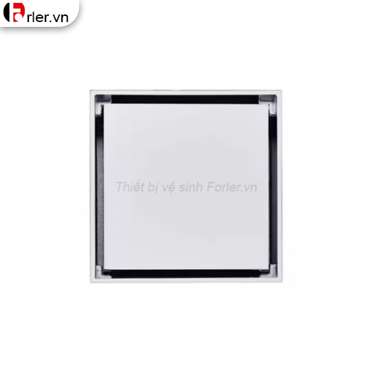 Phễu Sàn Vuông Inox 304 - Bóng 10x10 FORLER