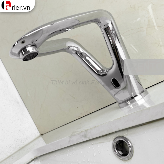 Vòi Lavabo Cảm Ứng Inox Mạ Crome Bóng (FL-VLVB57) Forler