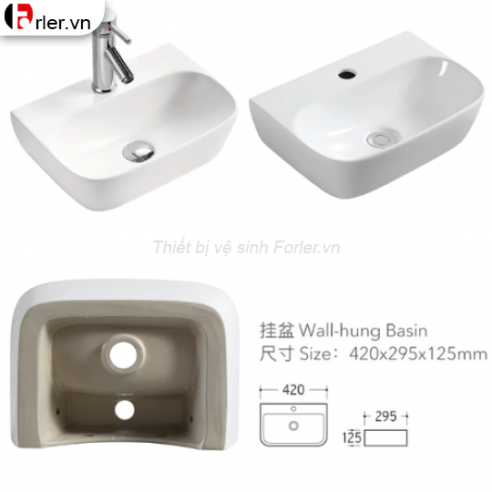 Chậu Lavabo Treo Tường LB18 FORLER