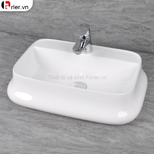 Chậu Lavabo Đặt Bàn KT 560x480x165mm Forler