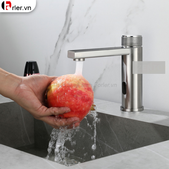 Vòi Lavabo Cảm Ứng Inox 304 Mờ (FL-VLVB61) Forler