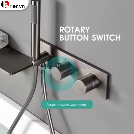 Sen Bồn Tắm Âm Tường Màu Ghi FORLER
