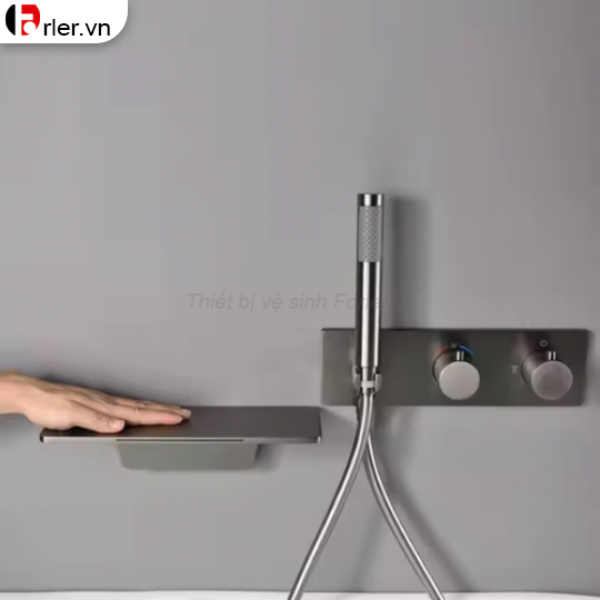 Sen Bồn Tắm Âm Tường Màu Ghi FORLER