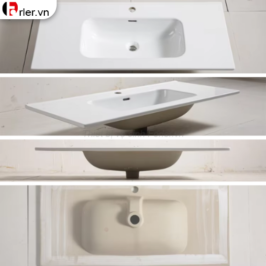 Chậu Lavabo Sứ Âm Bàn FORLER