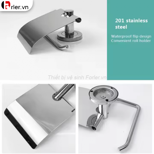 Lô Giấy Vệ Sinh Inox FORLER