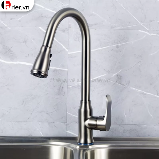 Vòi Rửa Chén Nóng Lạnh, Dây Kéo FORLER