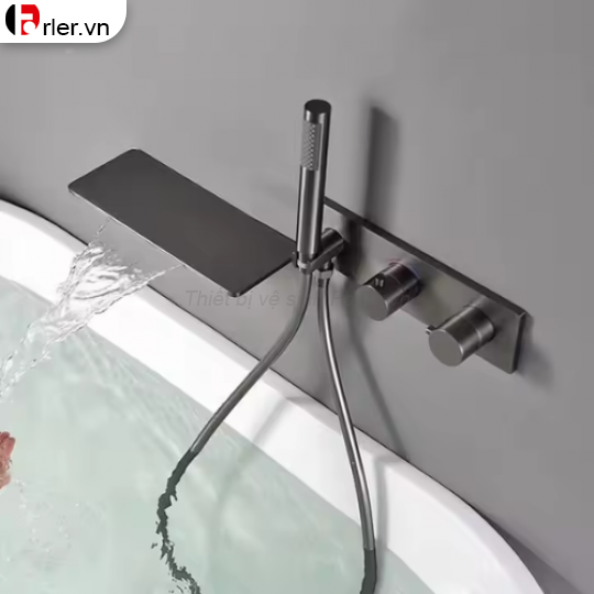 Sen Bồn Tắm Âm Tường Màu Ghi FORLER