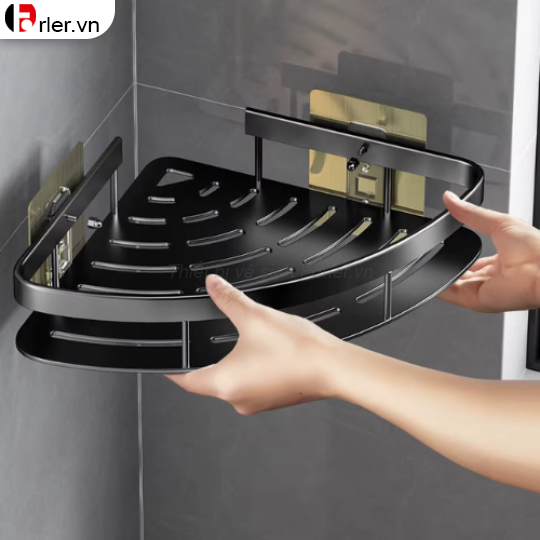 Kệ Góc Đen 1 Tầng FORLER