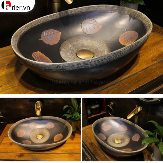 Lavabo Gốm Sứ Nghệ Thuật LB21 FORLER