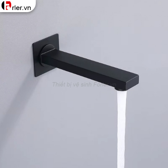 Sen Tắm Âm Tường Đồng Thau Sơn Tĩnh Điện Đen FORLER